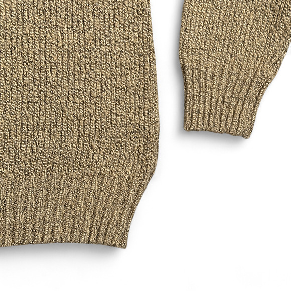 Northern Isles Sweater Womens LARGE Brown Gray Nordic Fair Isle Raglan Y2K - Picture 5 of 7